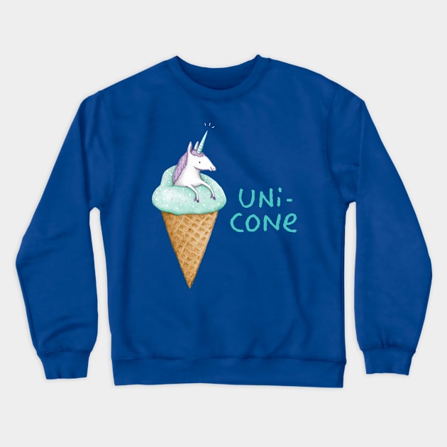 Unicone Crewneck Sweatshirt by Sophie Corrigan